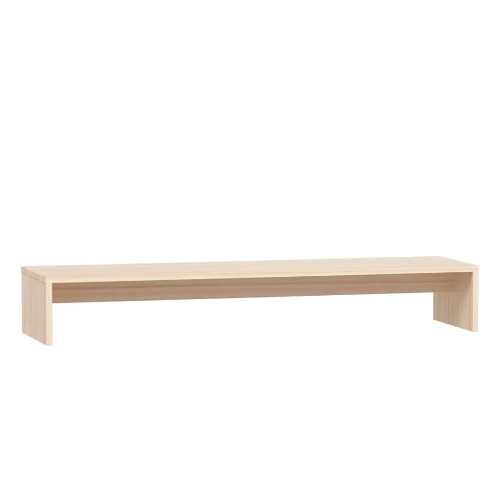 TV Stands Monitor Stand Black/White/Brwon/Natural Solid Wood Pine