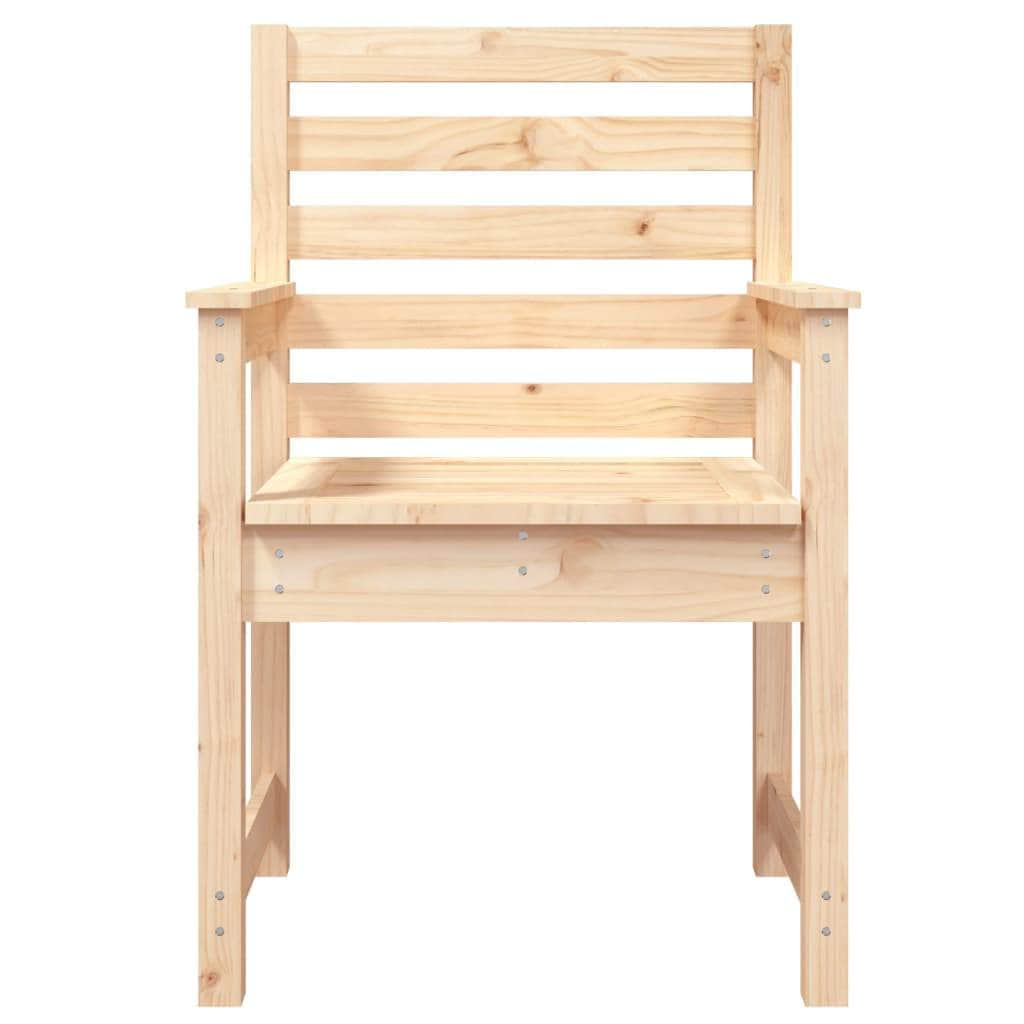 Twin Pine Wood Garden Chairs