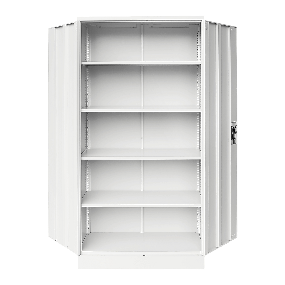 Two-Door Shelf Office Gym Filing Storage Locker