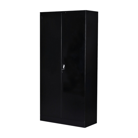 Two-Door Shelf Office Gym Filing Storage Locker Cabinet