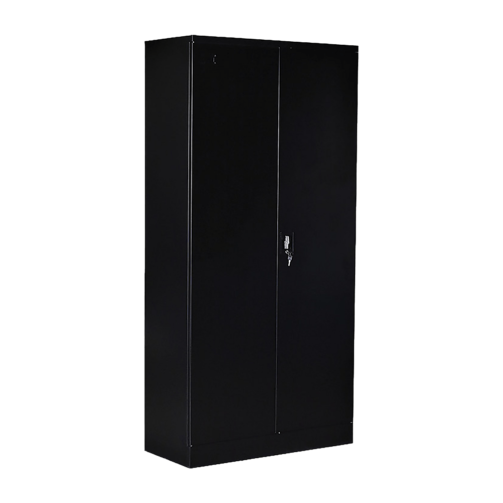 Two-Door Shelf Office Gym Filing Storage Locker Cabinet