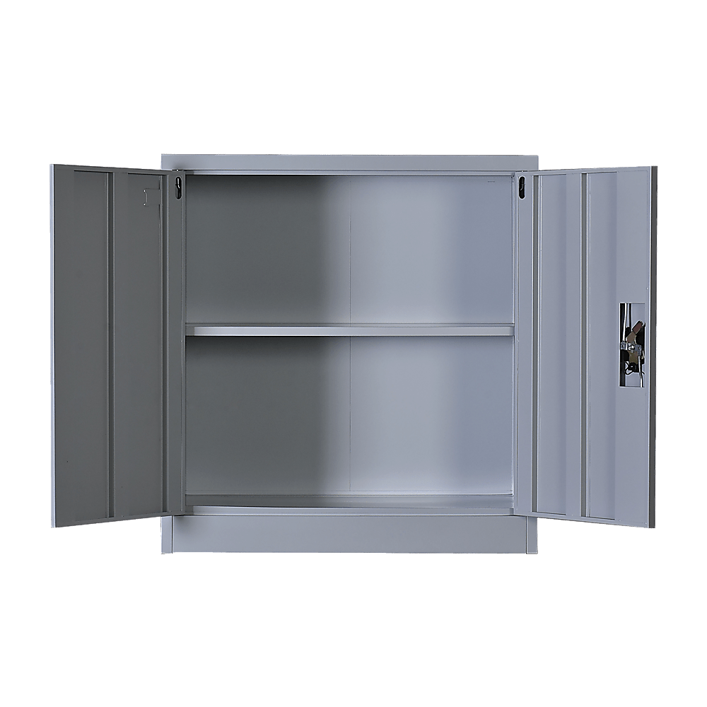 Two-Door Shelf Office Gym Filing Storage Locker Safe