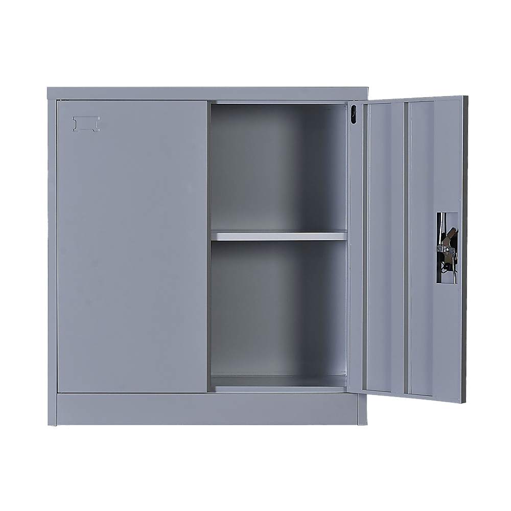 Two-Door Shelf Office Gym Filing Storage Locker Safe