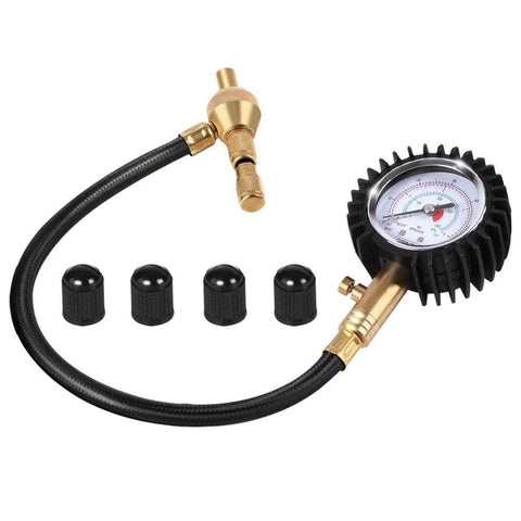 Tyre Deflater with Pressure Gauge Valve