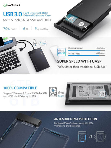 Usb 3.0 2.5 Inch Hard Disk Box (30847)