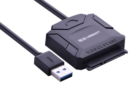 UGREEN USB 3.0 to SATA Converter cable with 12V 2A power adapter (20231)