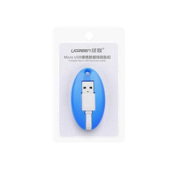 Ugreen Usb To Micro Usb Key Chain Cable - Blue (30309)