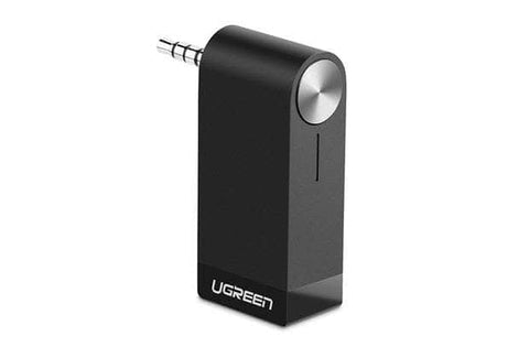 Ugreen Wireless Bluetooth 4.1 Music Audio Receiver Adapter With Mic & Batery - Black (30348)