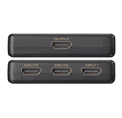 Ultra Hd 3 Way Hdmi Switch 3 In 1 Out Splitter