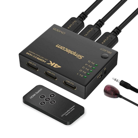 Ultra Hd 5 Way Hdmi Switch 5 In 1 Out Splitterr