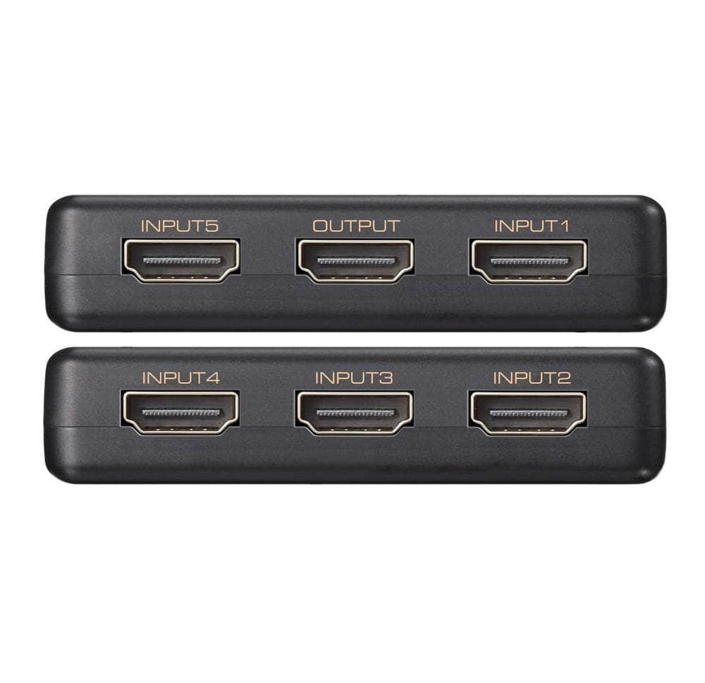 Ultra Hd 5 Way Hdmi Switch 5 In 1 Out Splitterr