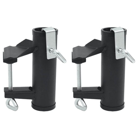 Umbrella Clamps for Balcony 2 pcs  Steel