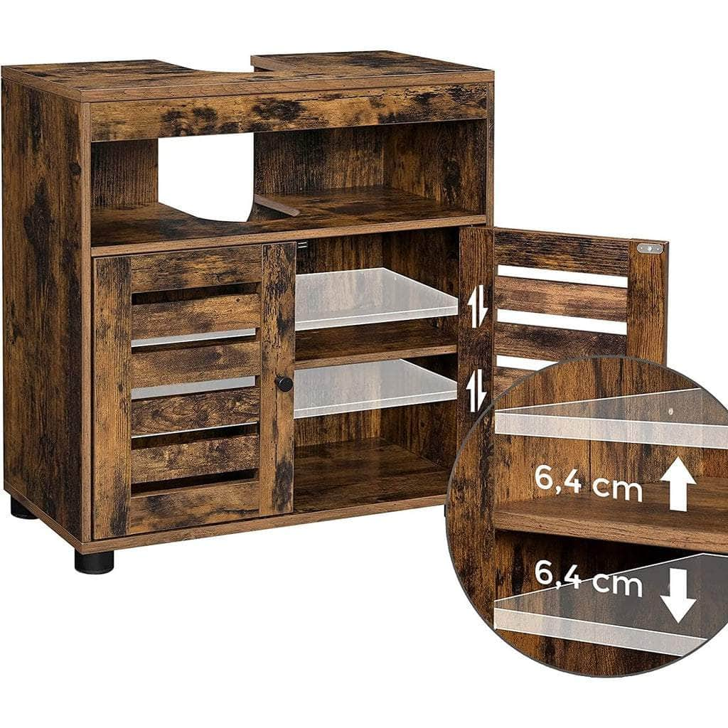 Under Sink Cabinet Rustic Brown BBK04BX