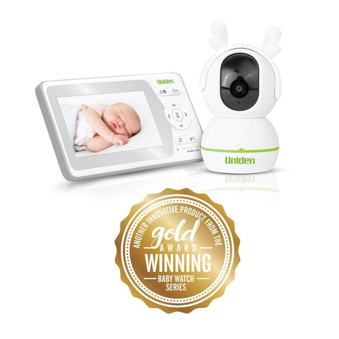 Uniden 4.3” Digital Wireless Baby Monitor with Pan & Tilt Camera