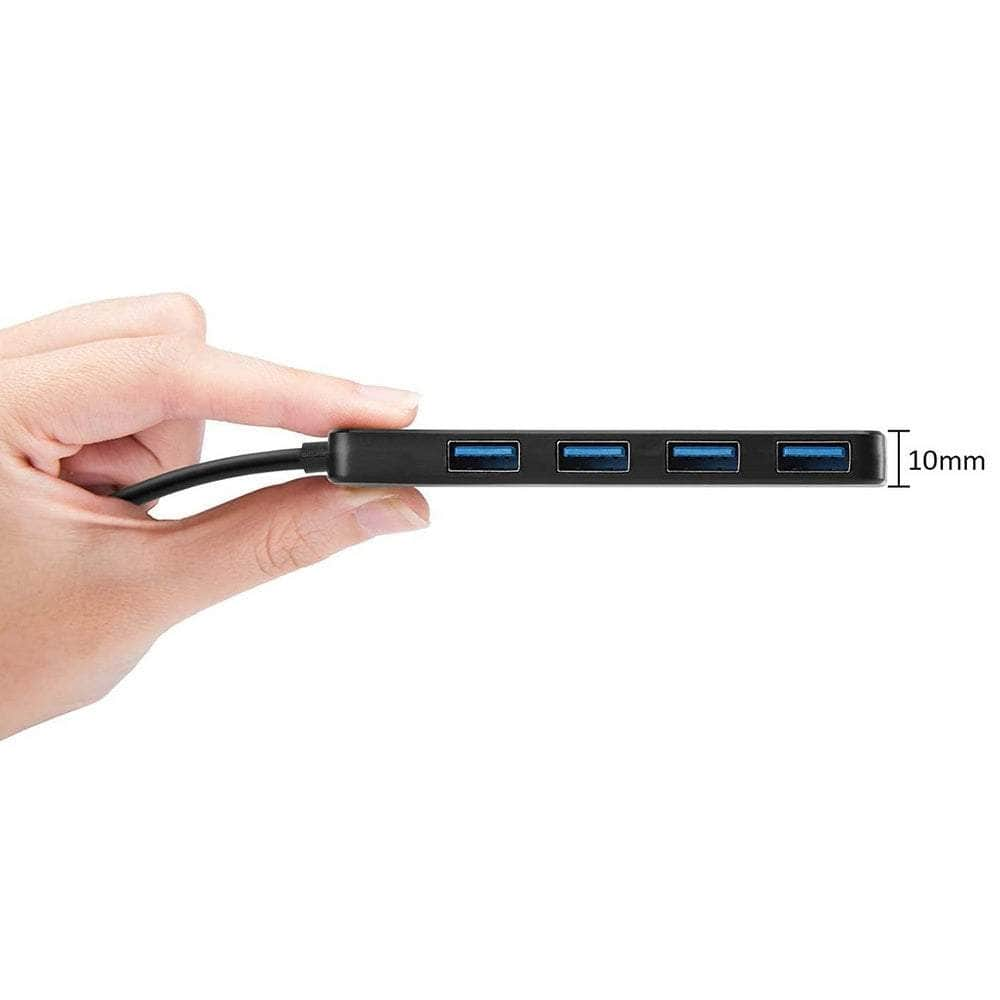 Usb 3.0 (Usb 3.2 Gen 1) Superspeed 4 Port Hub For Pc Laptop