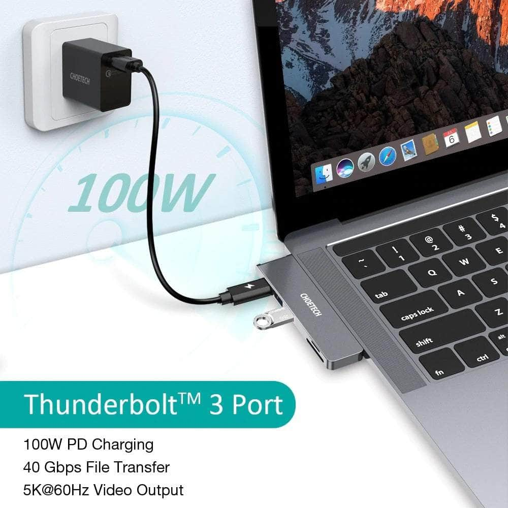 Usb-C  7 In 1 Expand Docking Station Hub For Macbook Pro