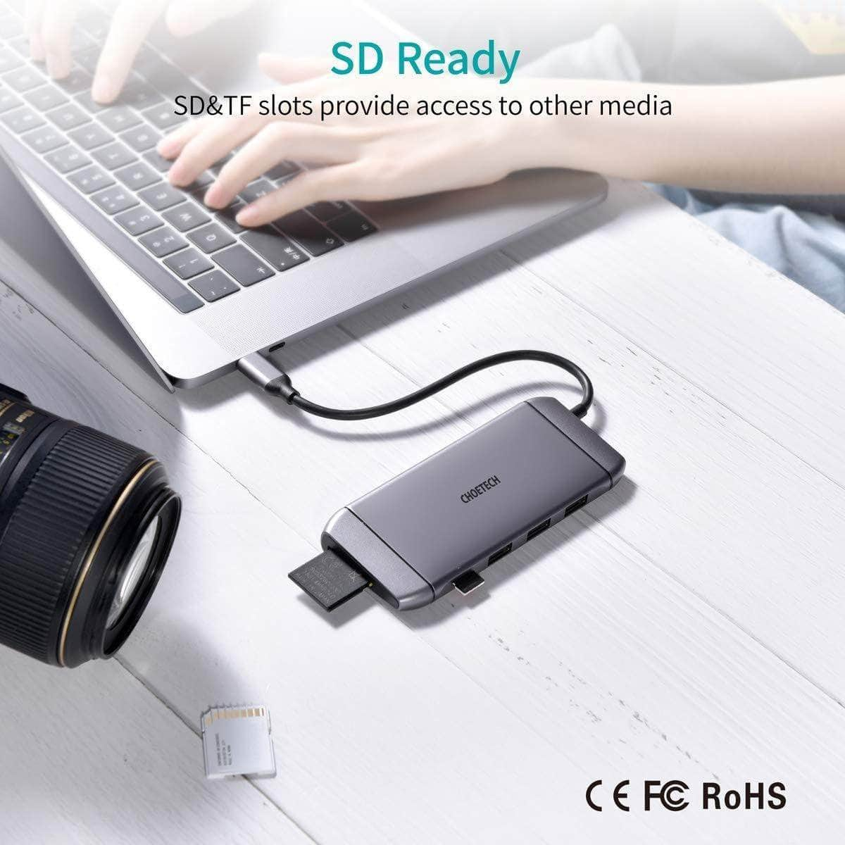 USB-C 9-in-1 Multifunction Adapter