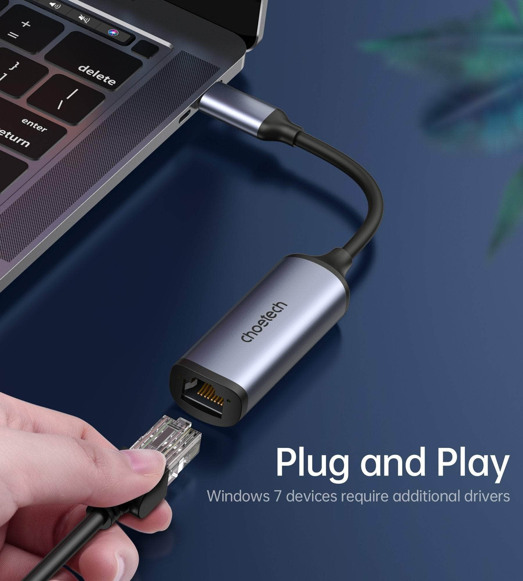 USB-C to Gigabit Ethernet Adapter