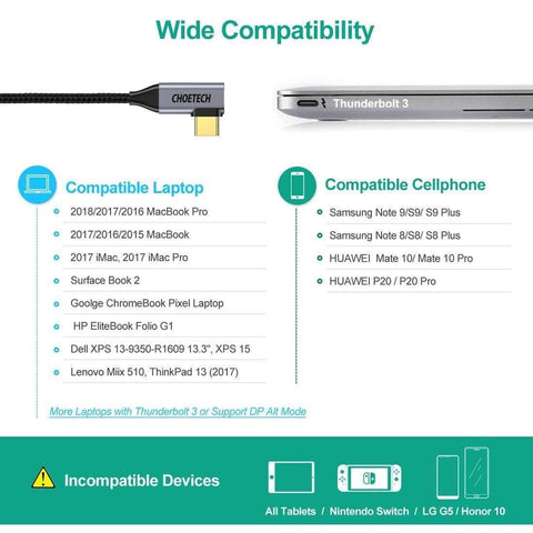 Usb C To Hdmi Braided Cable 4K@60Hz