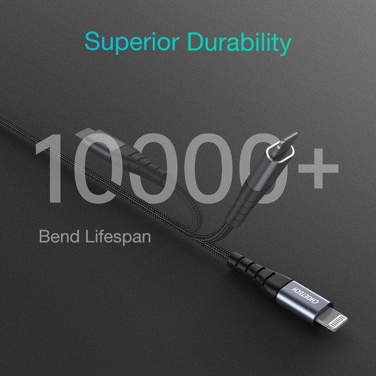 Usb-C To Iphone Mfi Certified Cable 1.2M