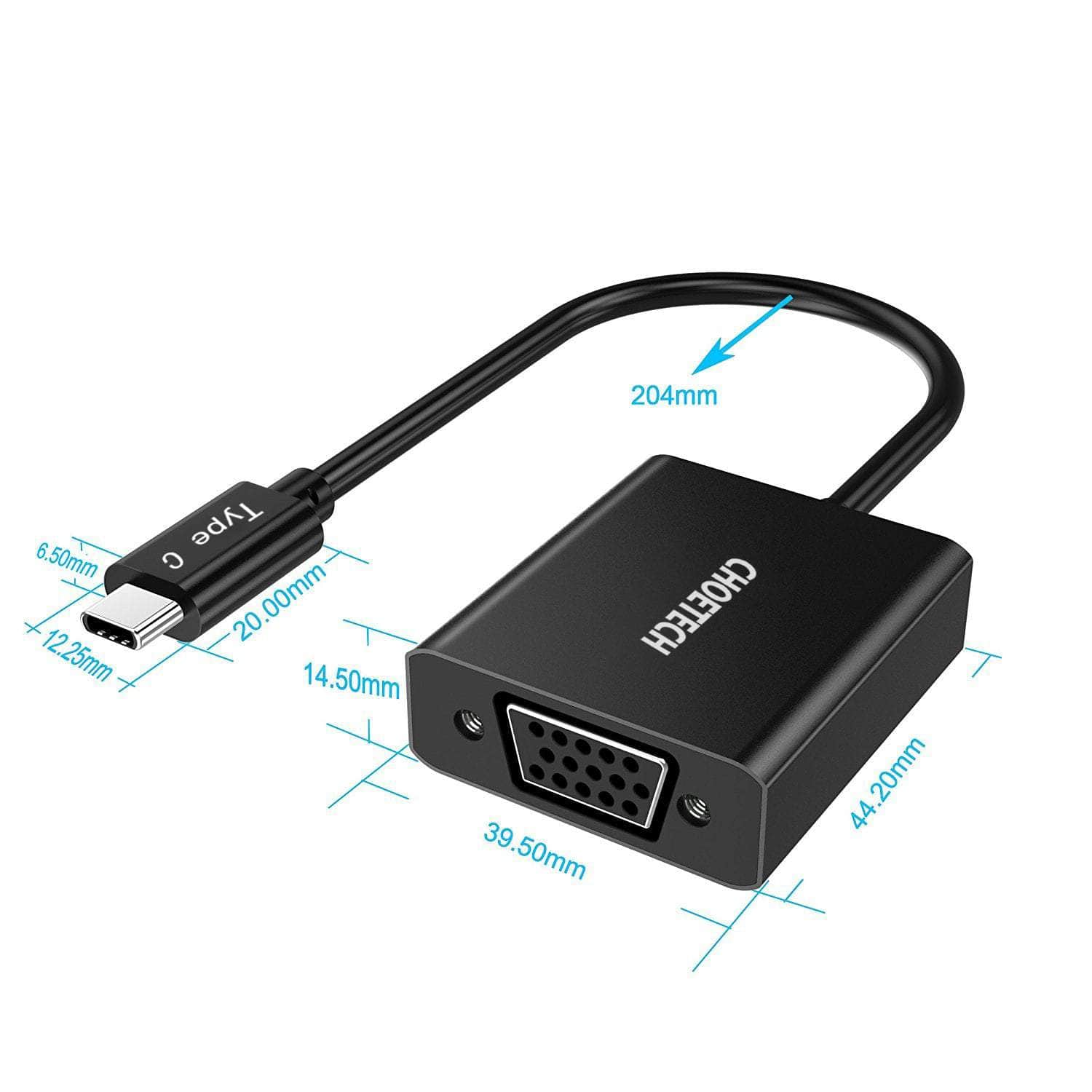 USB C to VGA Adapter