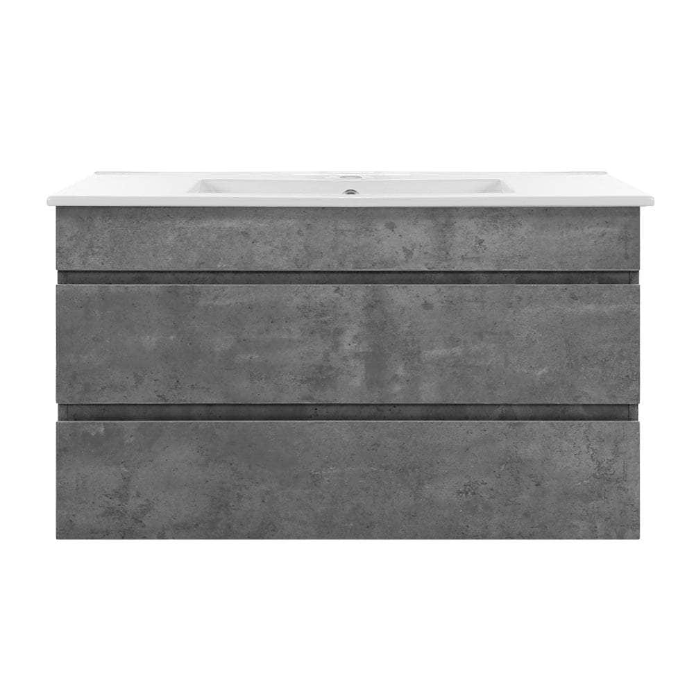 Vanity Unit 915mm with Basin Grey