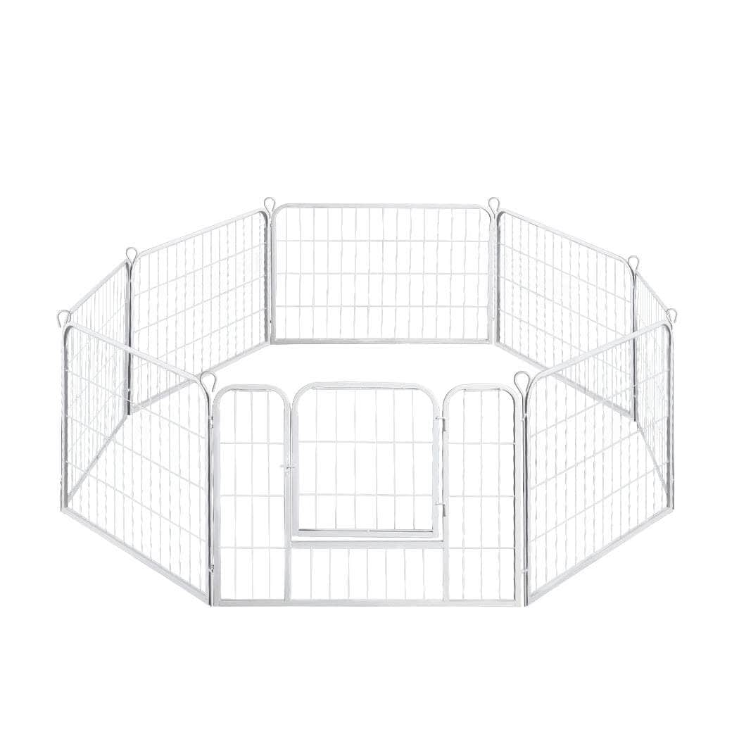 Versatile 8 Panel Pet Dog Playpen for Exercise and Enclosure