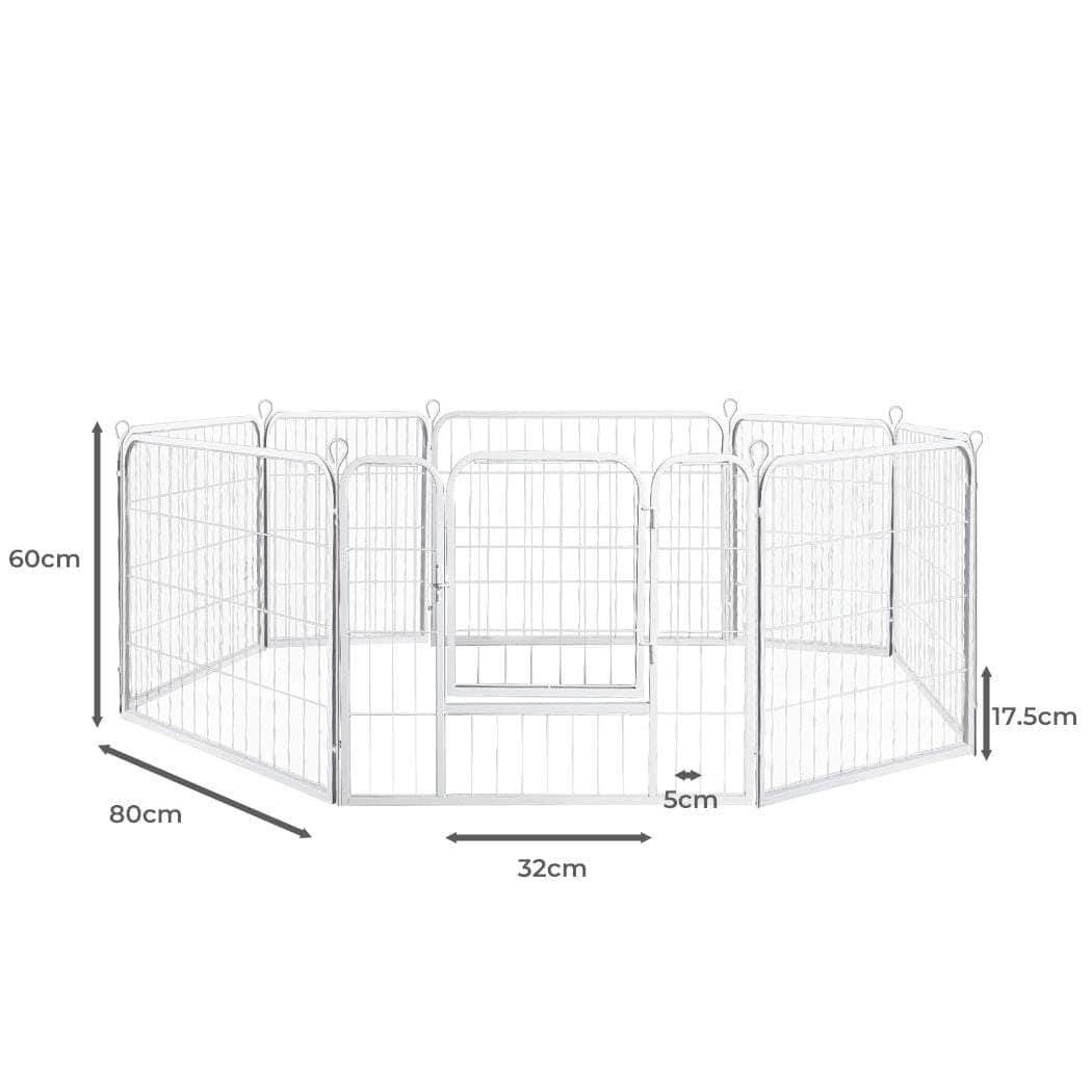 Versatile 8 Panel Pet Dog Playpen for Exercise and Enclosure