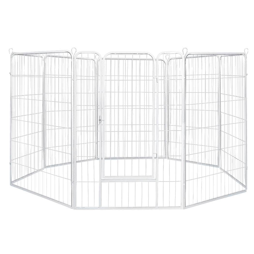 Versatile 8 Panel Pet Dog Playpen for Exercise and Enclosure