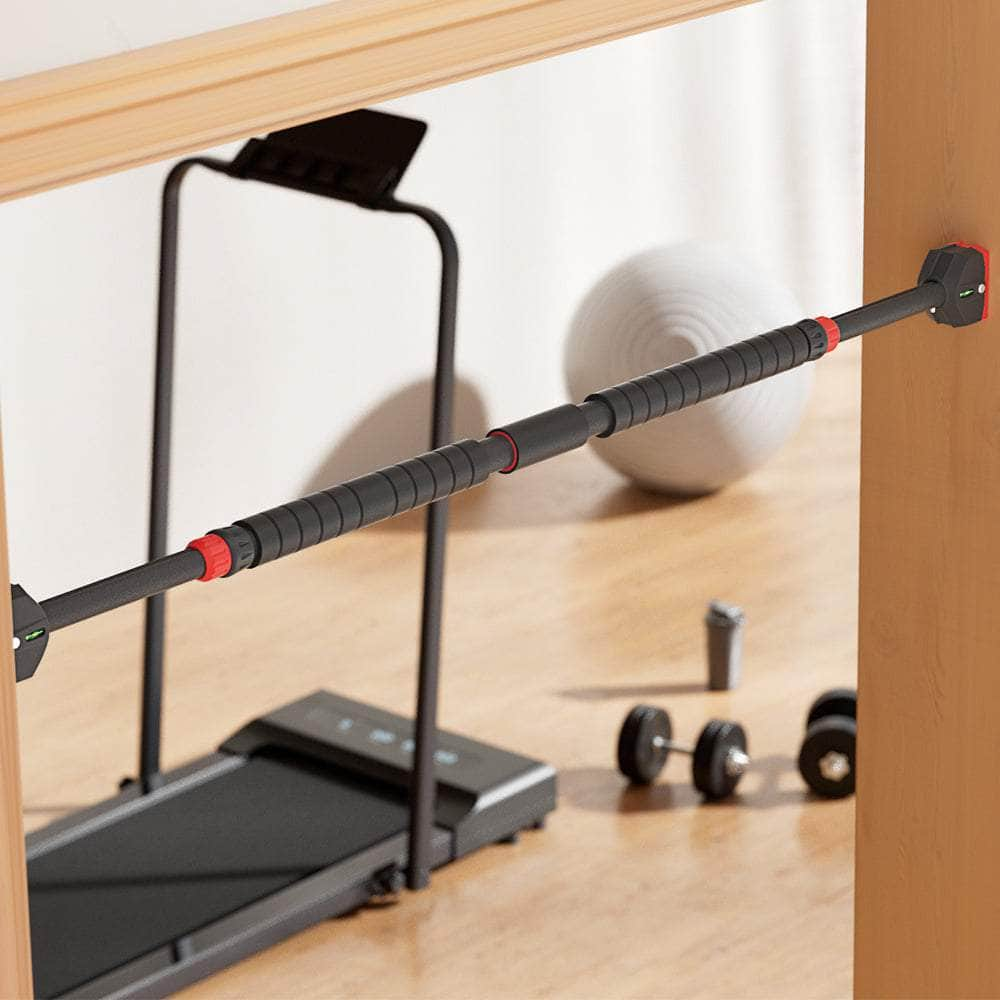 Versatile Adjustable Doorway Chin-Up Bar with Level Meter