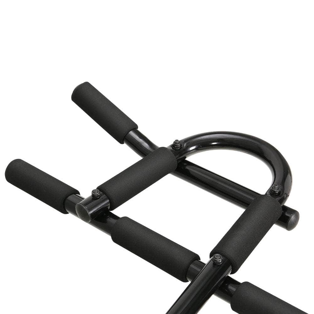 Versatile Adjustable Doorway Chin-Up Bar with Level Meter