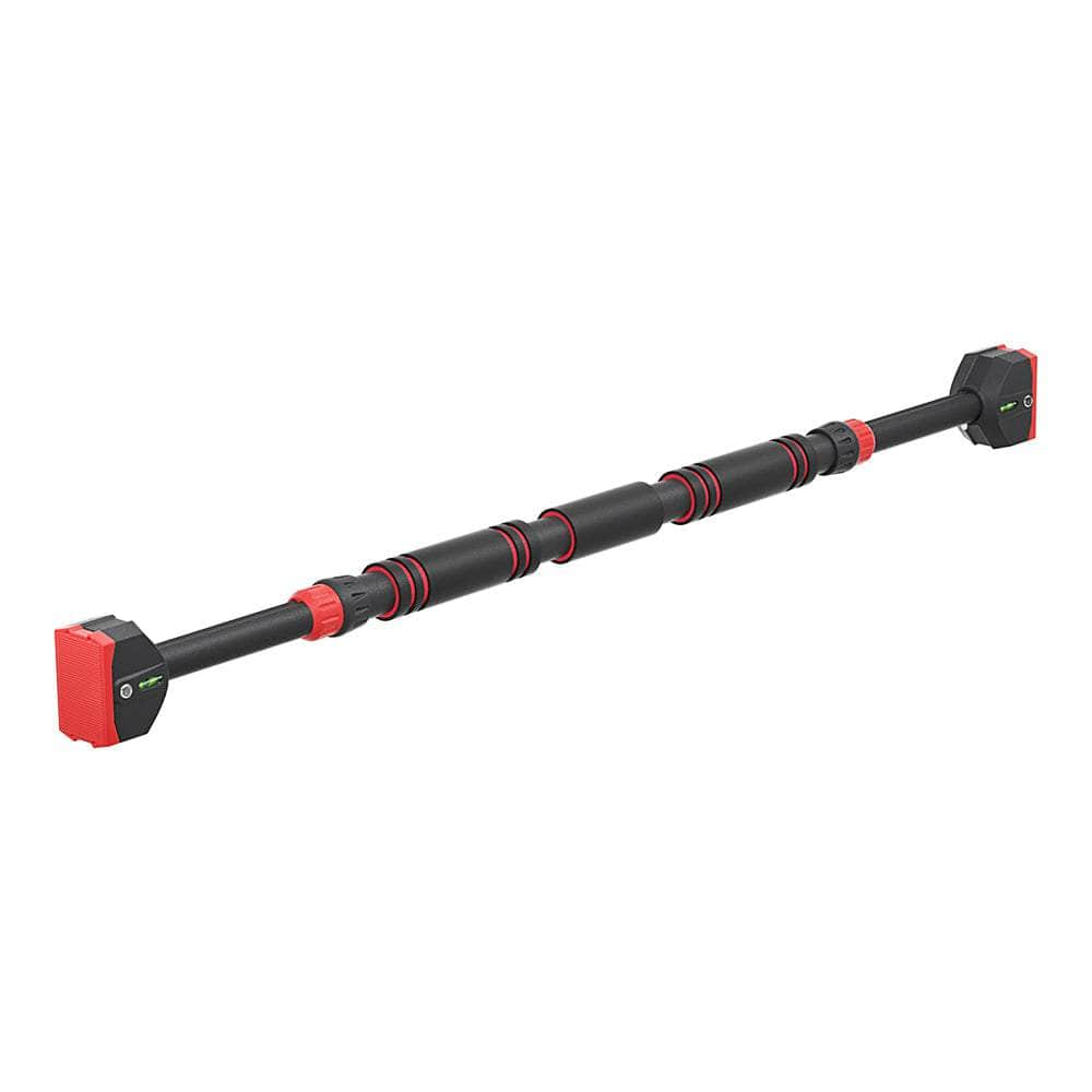 Versatile Adjustable Doorway Chin-Up Bar with Level Meter