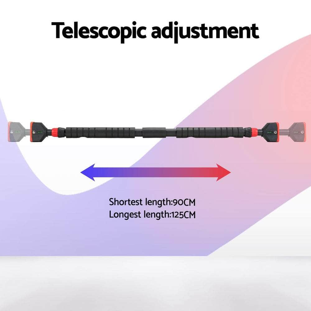 Versatile Adjustable Doorway Chin-Up Bar with Level Meter