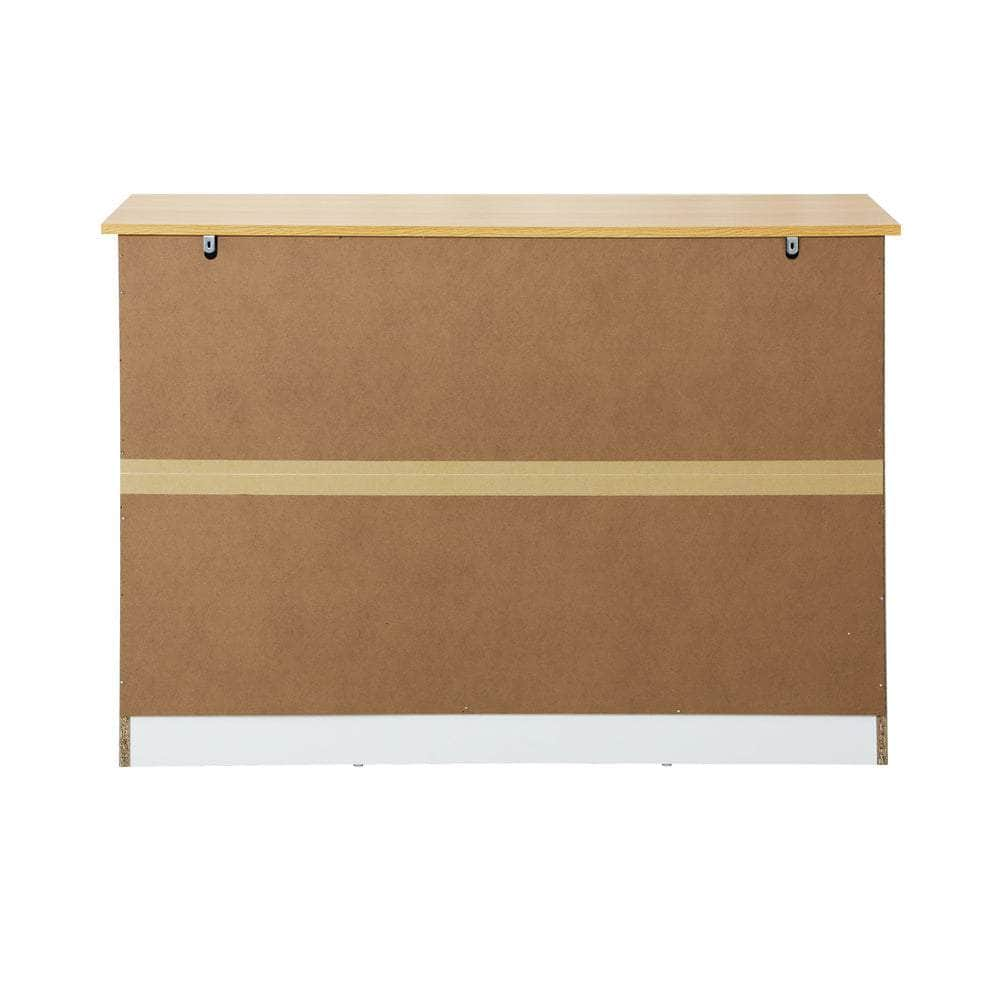 Versatile Buffet Sideboard: Hallway Storage with 2 Drawers and 2 Cabinets