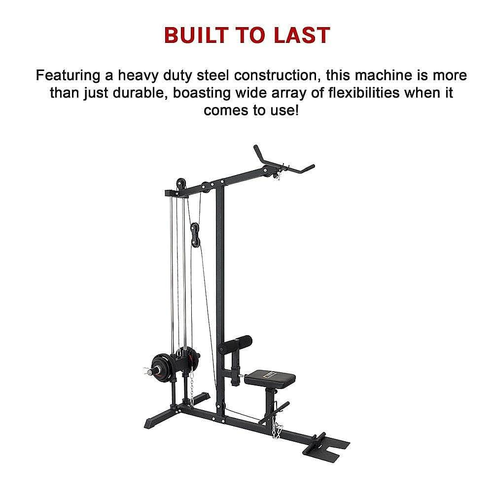 Versatile Lat Pulldown Fitness Machine