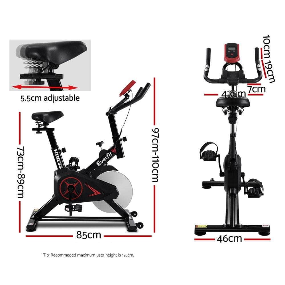 Versatile Spin Exercise Bike for Home Gym