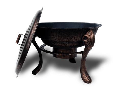 Vesuvius Firepit Bbq With Lid