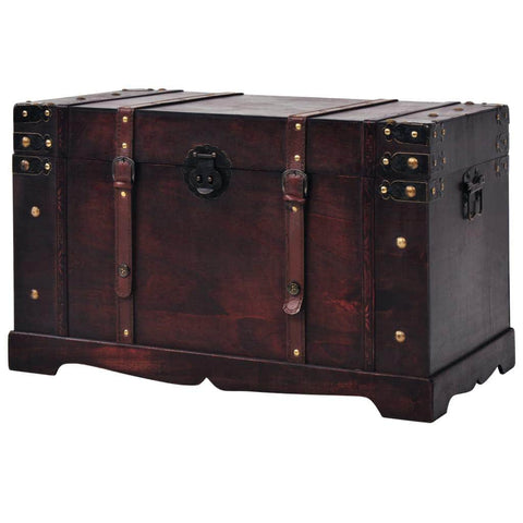 Vintage Treasure Chest Wood