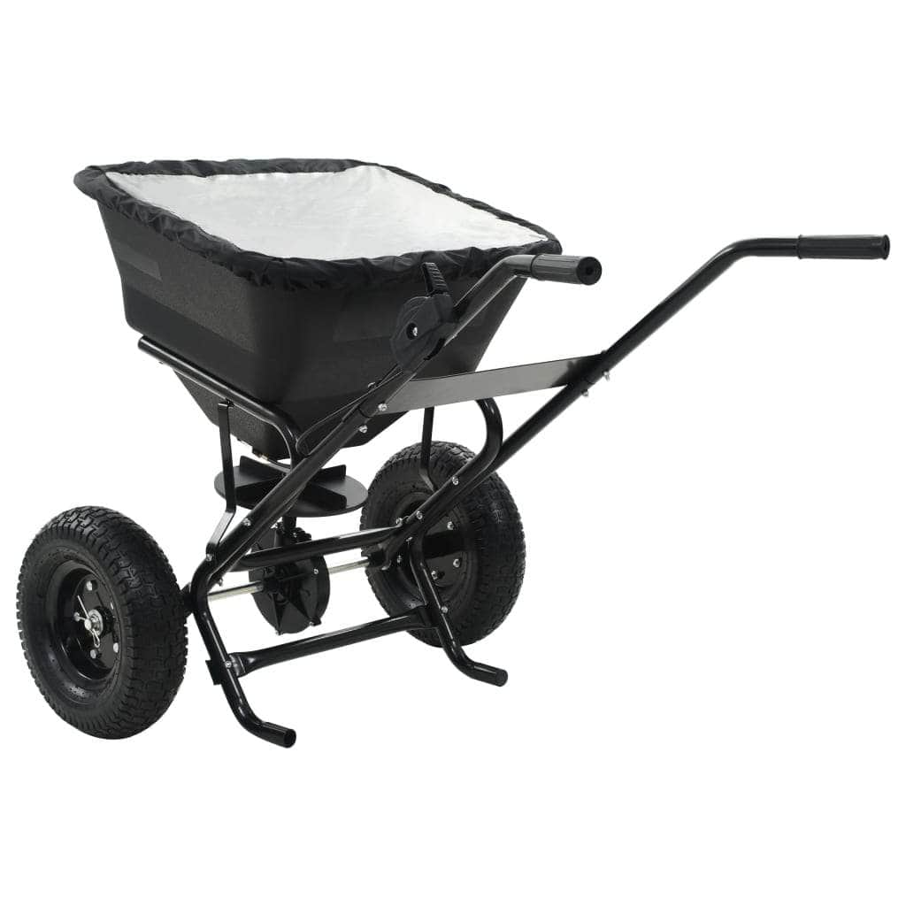 Walk Behind Salt Spreader PVC and Steel  M