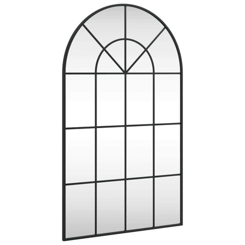 Wall Mirror - Black Arch Iron