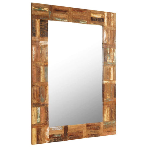 Wall Mirror, Solid Reclaimed Wood