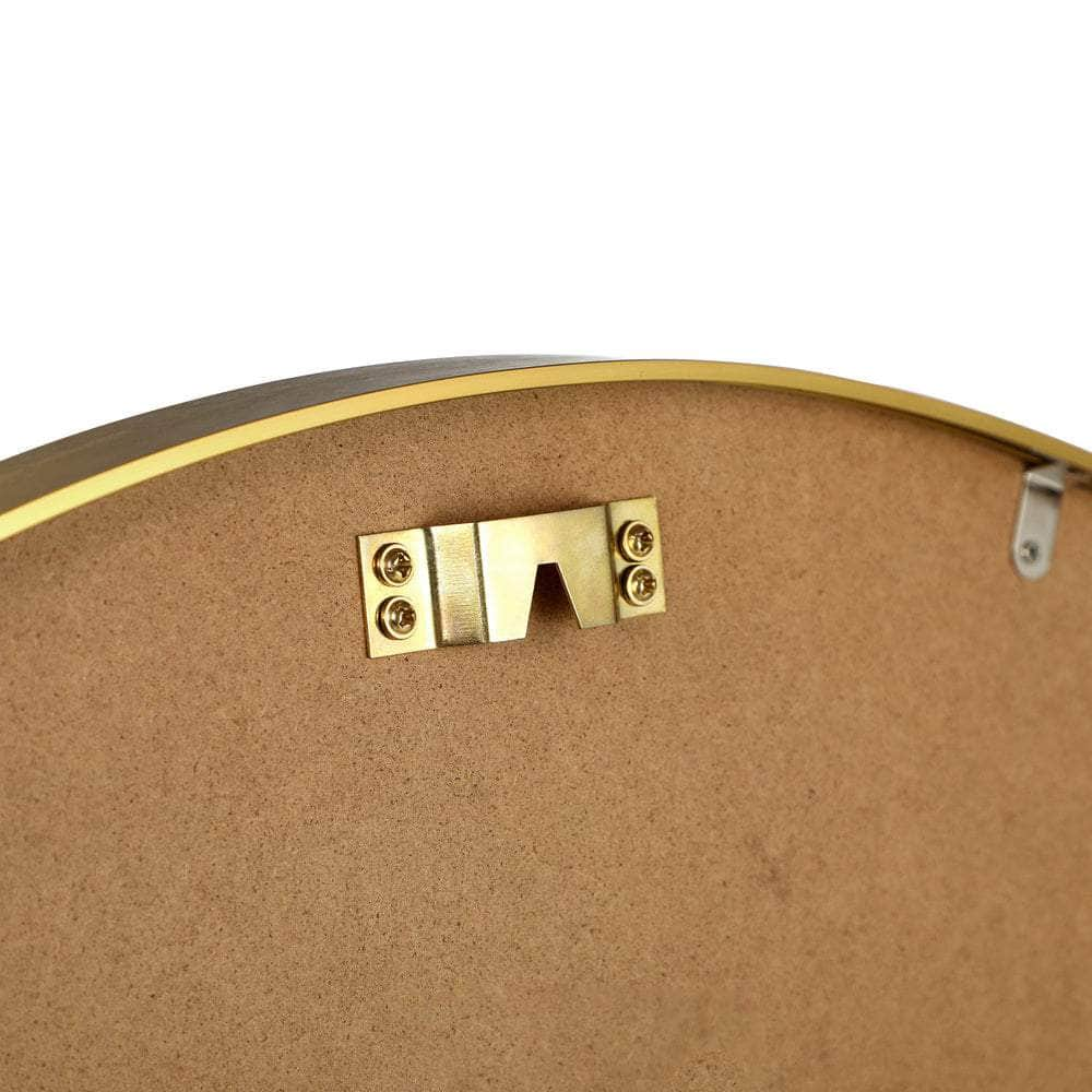 Wall Mirrors Round Makeup Mirror Vanity Home Decro 50cm Gold Bedroom