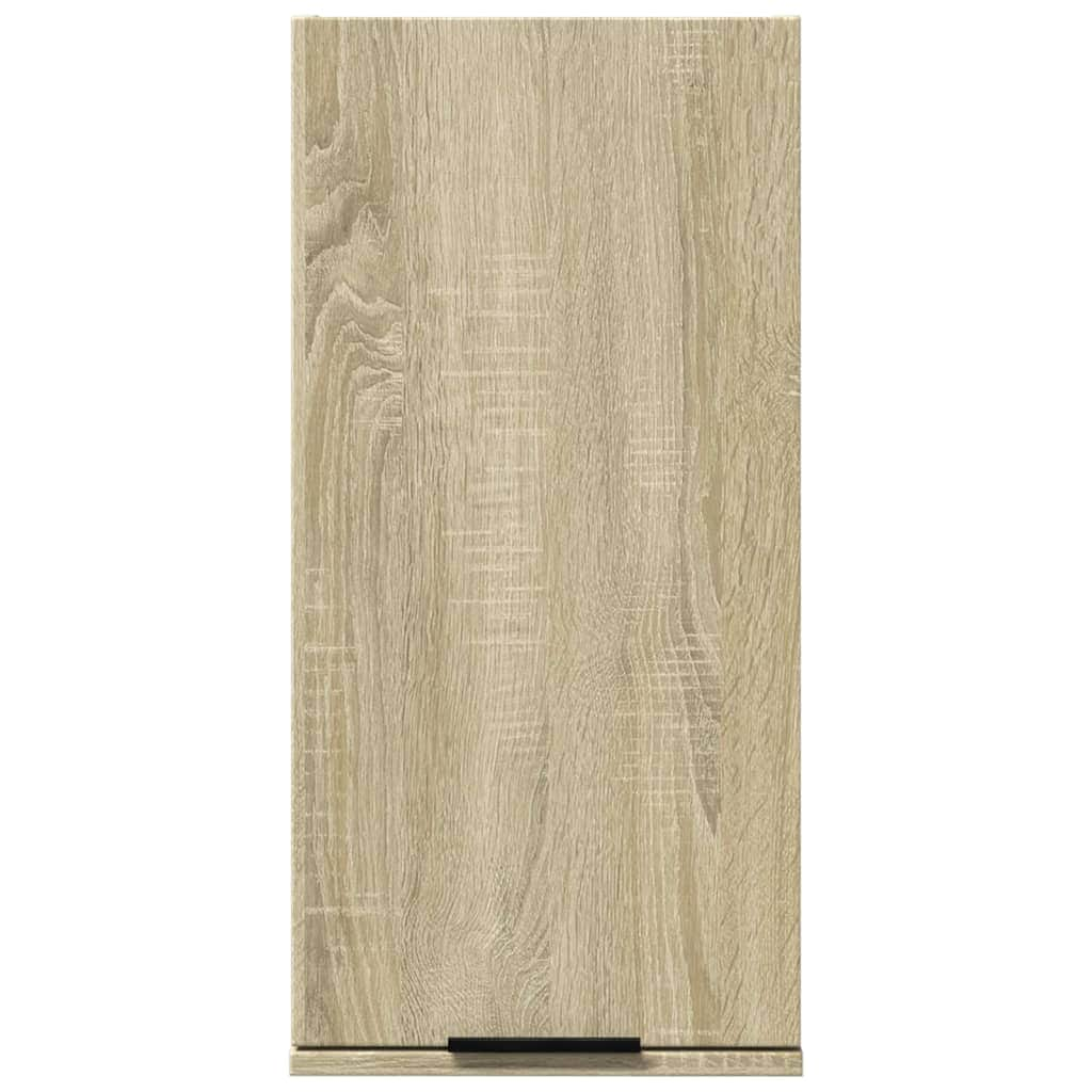 Wall-mounted Bathroom Cabinet Sonoma Oak