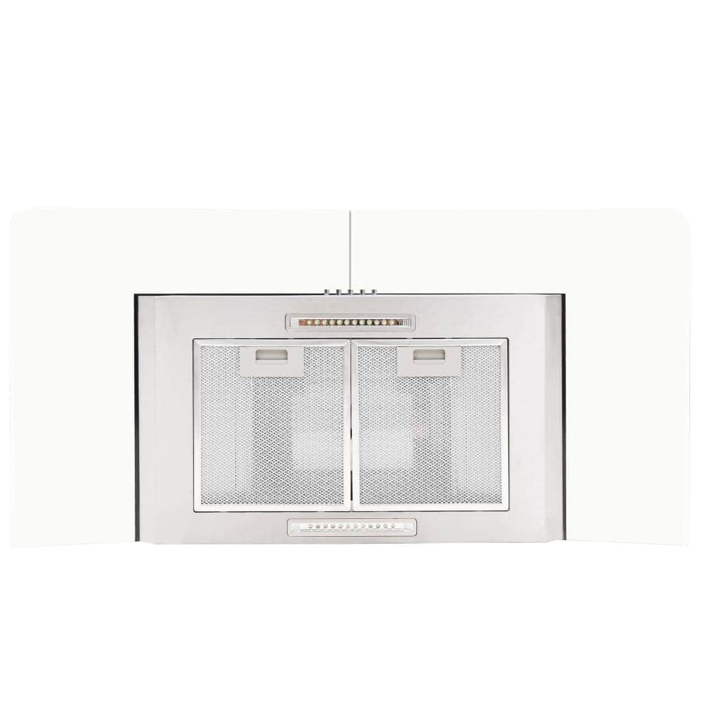 Wall Mounted Range Hood 90 cm Stainless Steel 756 mÃ‚Â³/h LED