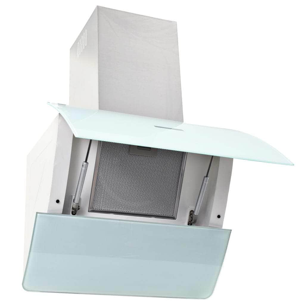 Wall Mounted Range Hood Stainless Steel 756 mÃ‚Â³/h 60 cm White