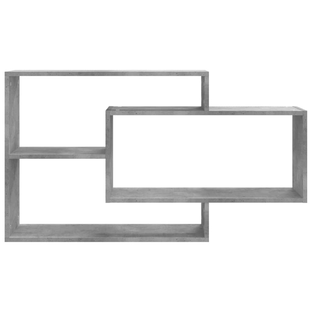 Wall Shelves Concrete Grey Chipboard