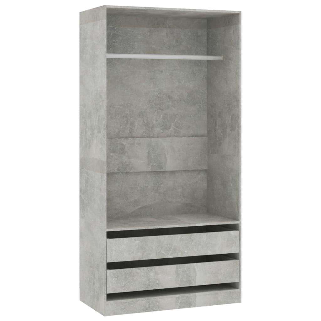 Wardrobe Concrete Chipboard