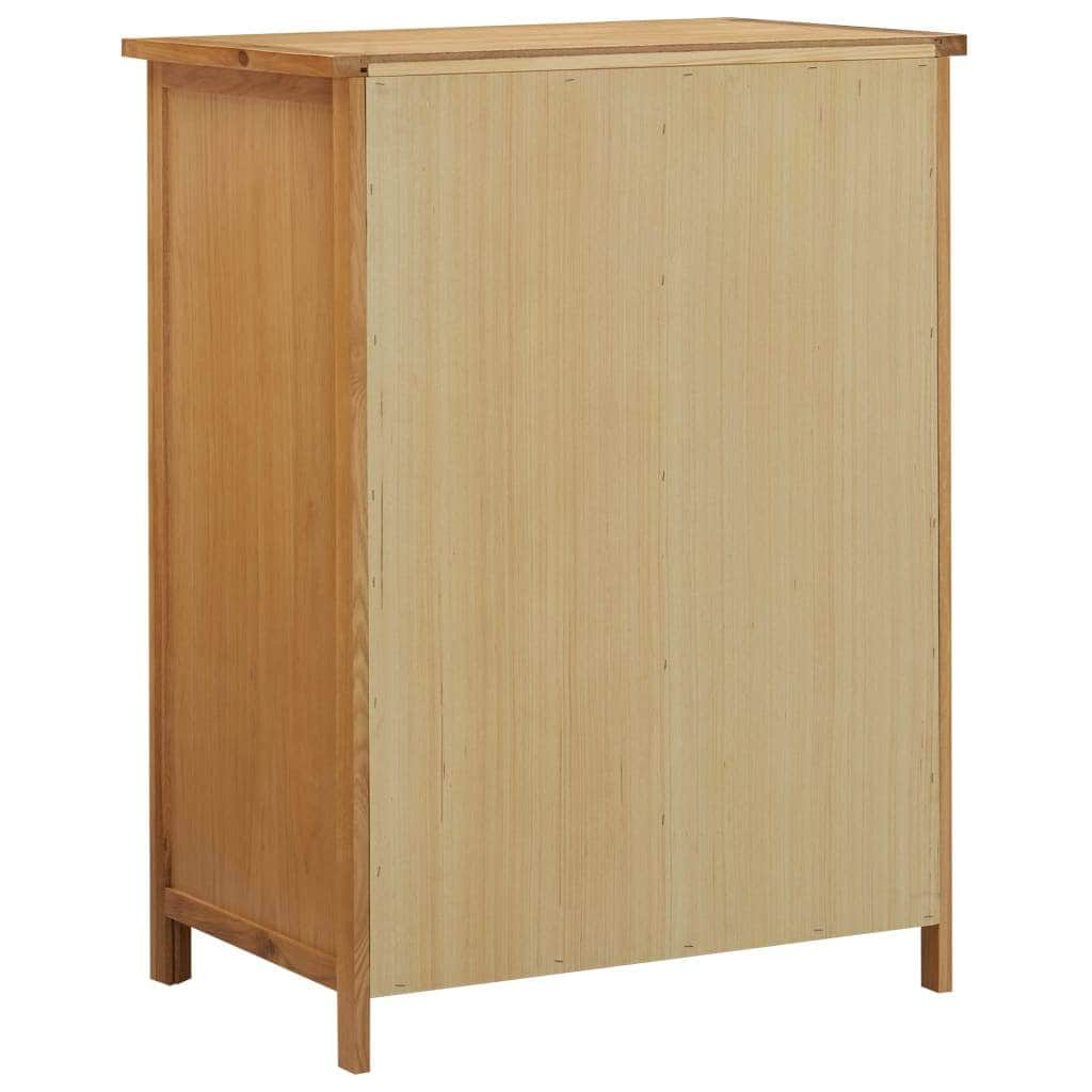 Wardrobe Solid Oak Wood