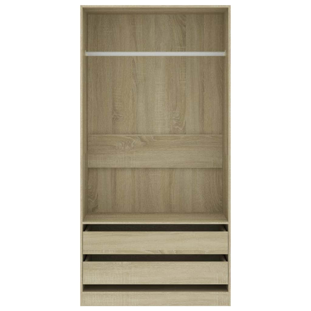 Wardrobe Sonoma Oak - Chipboard