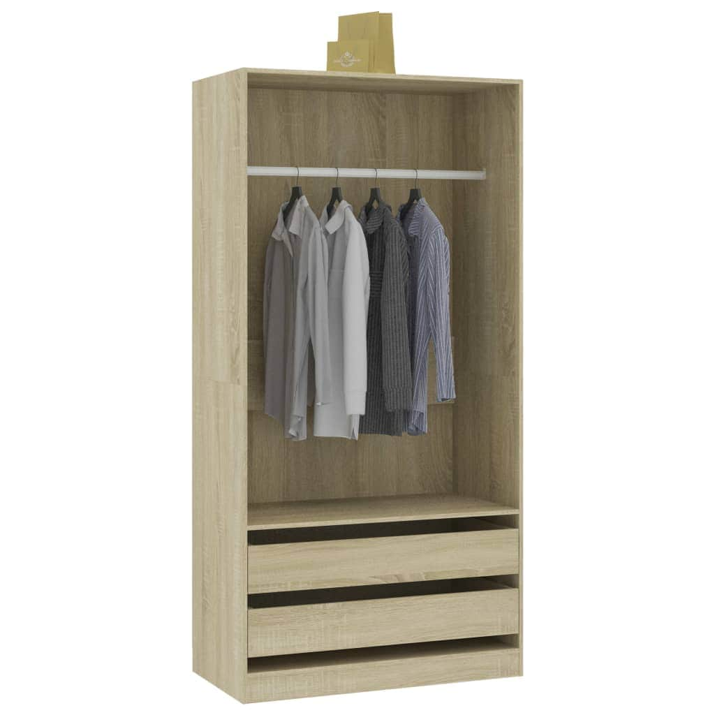 Wardrobe Sonoma Oak - Chipboard